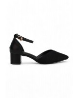 SHOEPOINT Slingback Pointed Toe Heels 83985 in Black
